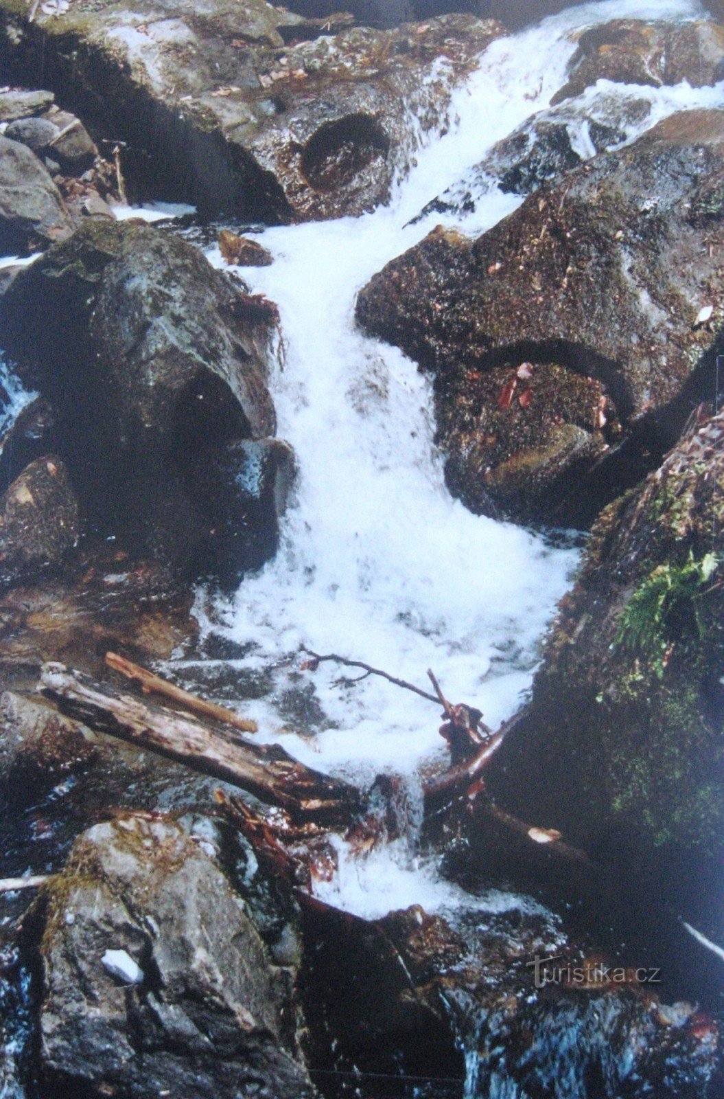 Tesák - Čerňava - rocks near Hošťálková