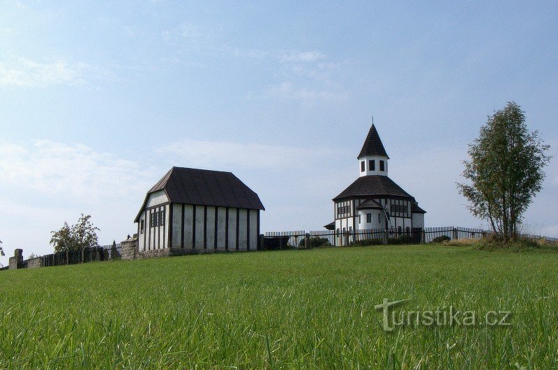 Kaplica cieśli - widok od wschodu