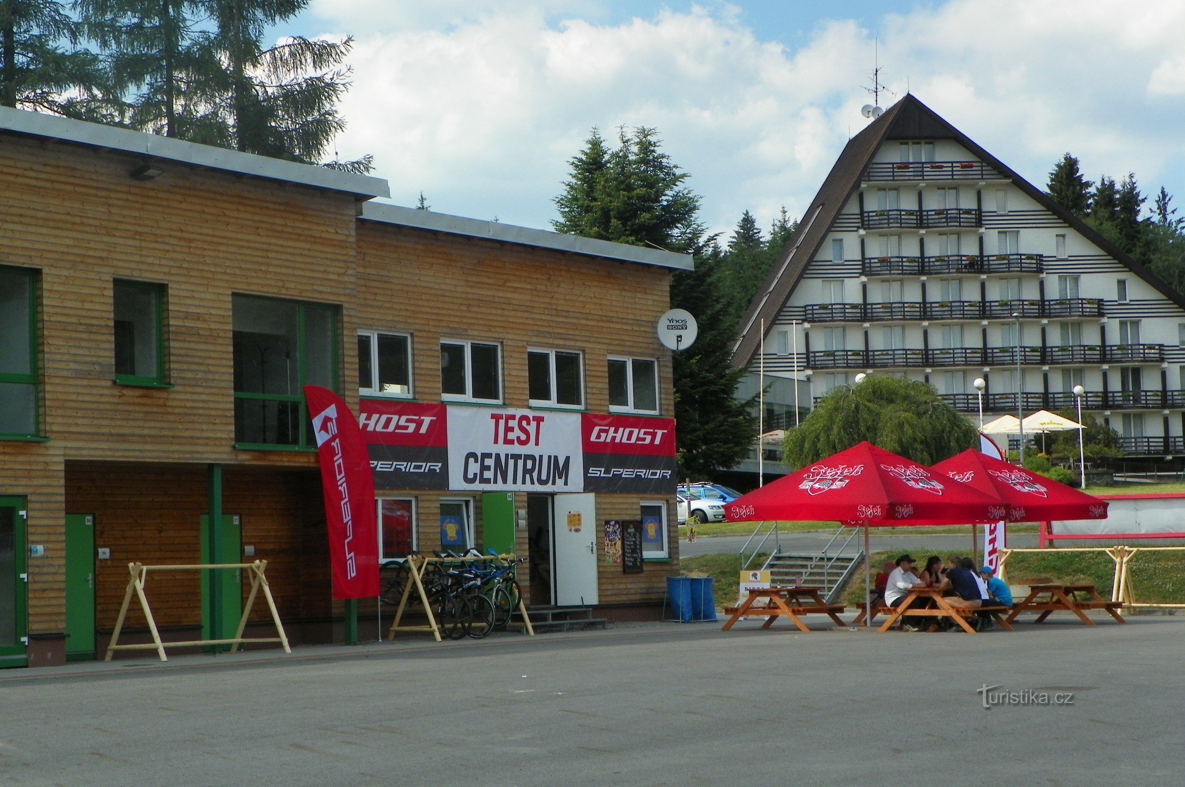 Centrum testowe w Ski Hotelu