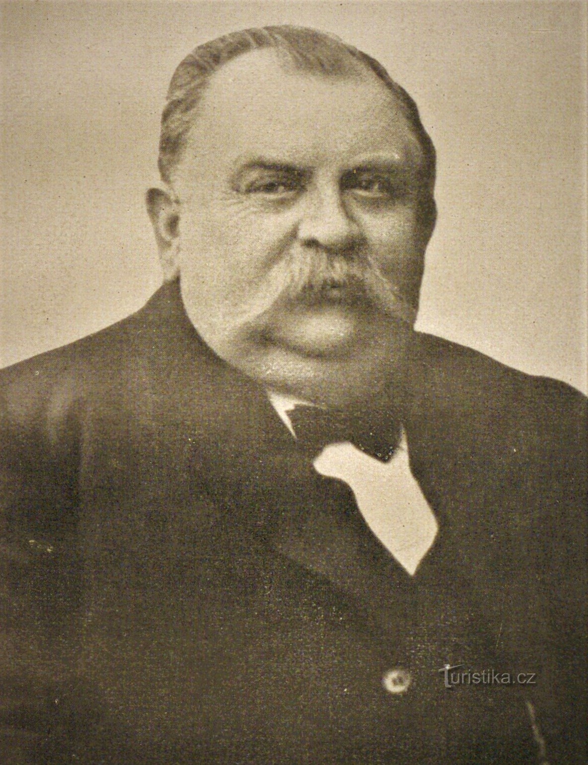 Stor textilindustriist Josef Jan Menčík