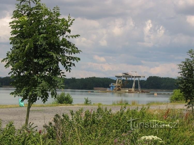 mineração de areia