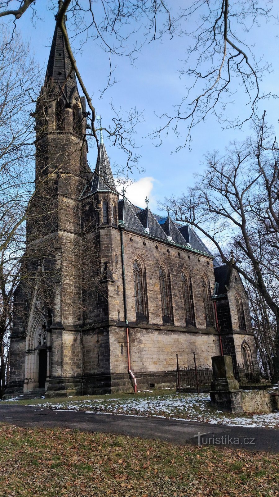 Begrafeniskapel Thun in Děčín.