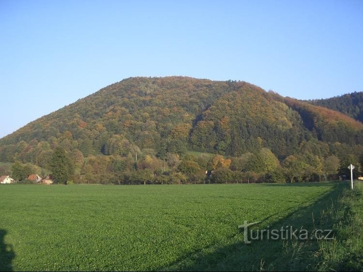 Tichava hőség az útról Ticha előtt