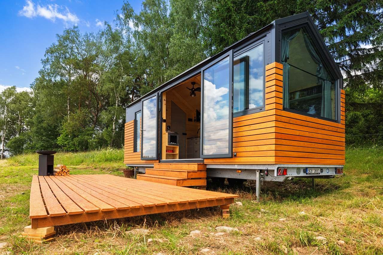 Tiny House Honzík glamping jižní Čechy