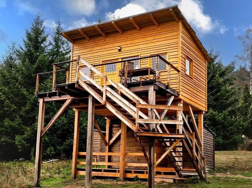 Tiny house above Bohemian Paradise