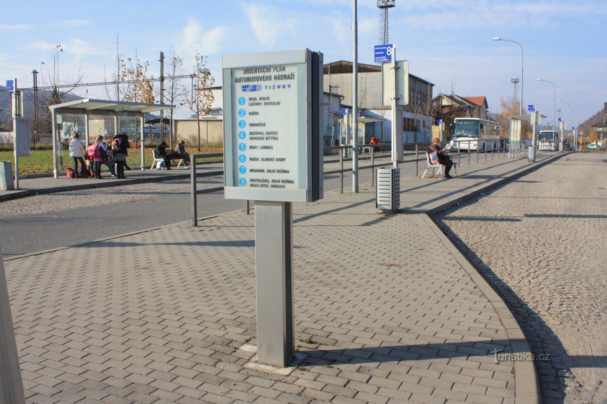 Tišnov - estación de autobuses