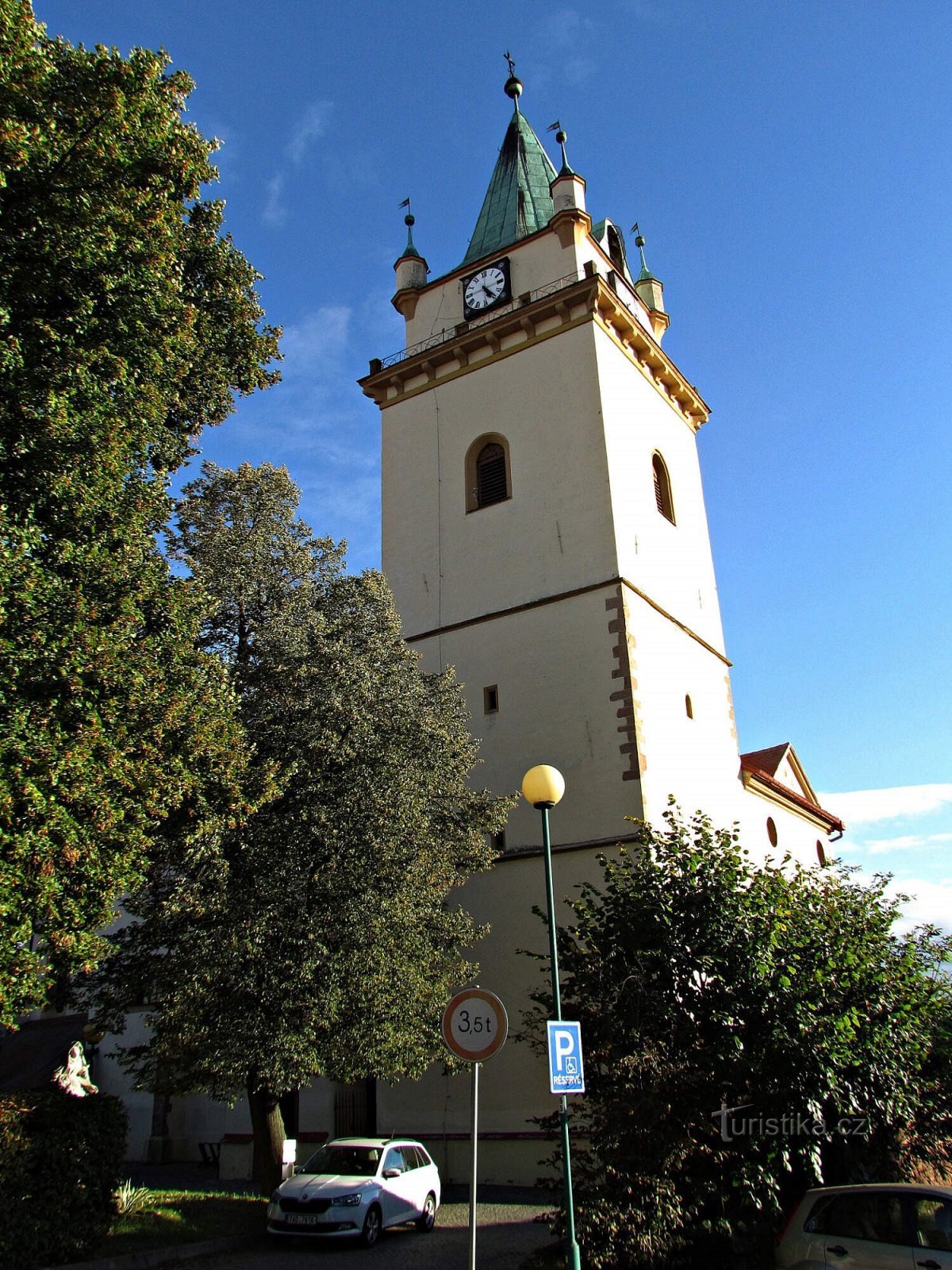St. Wenceslas Kirke i Tišnovsk