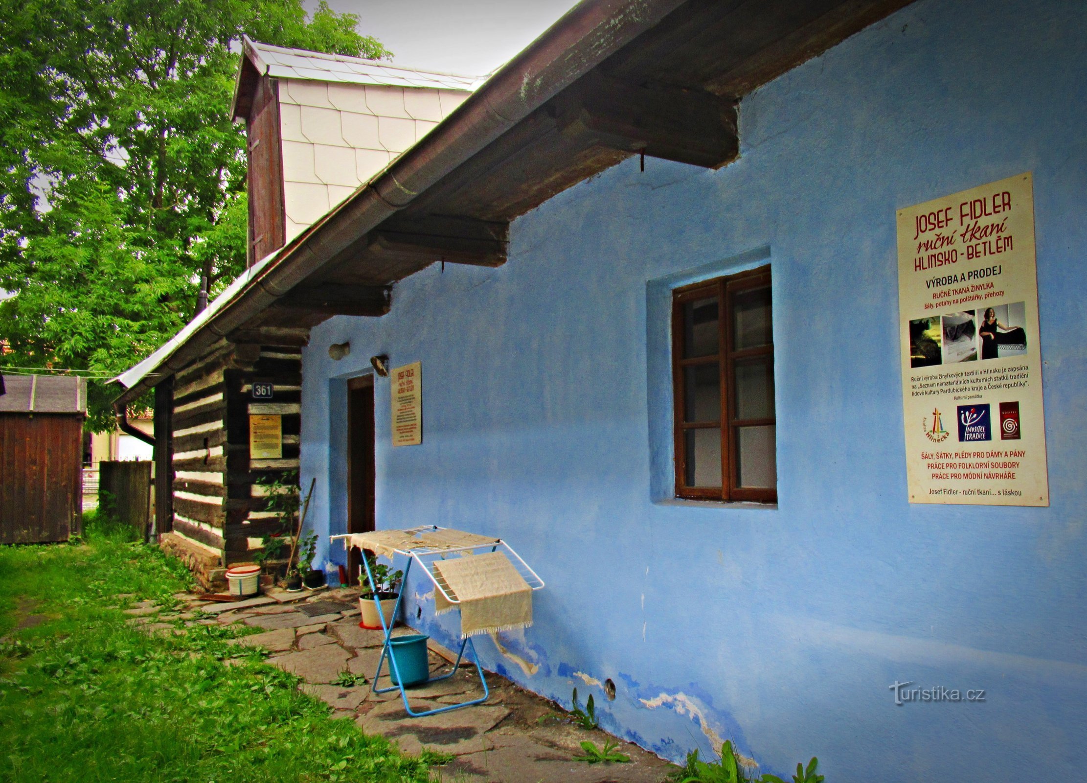 Weaving factory at Bethlehem in Hlinsk