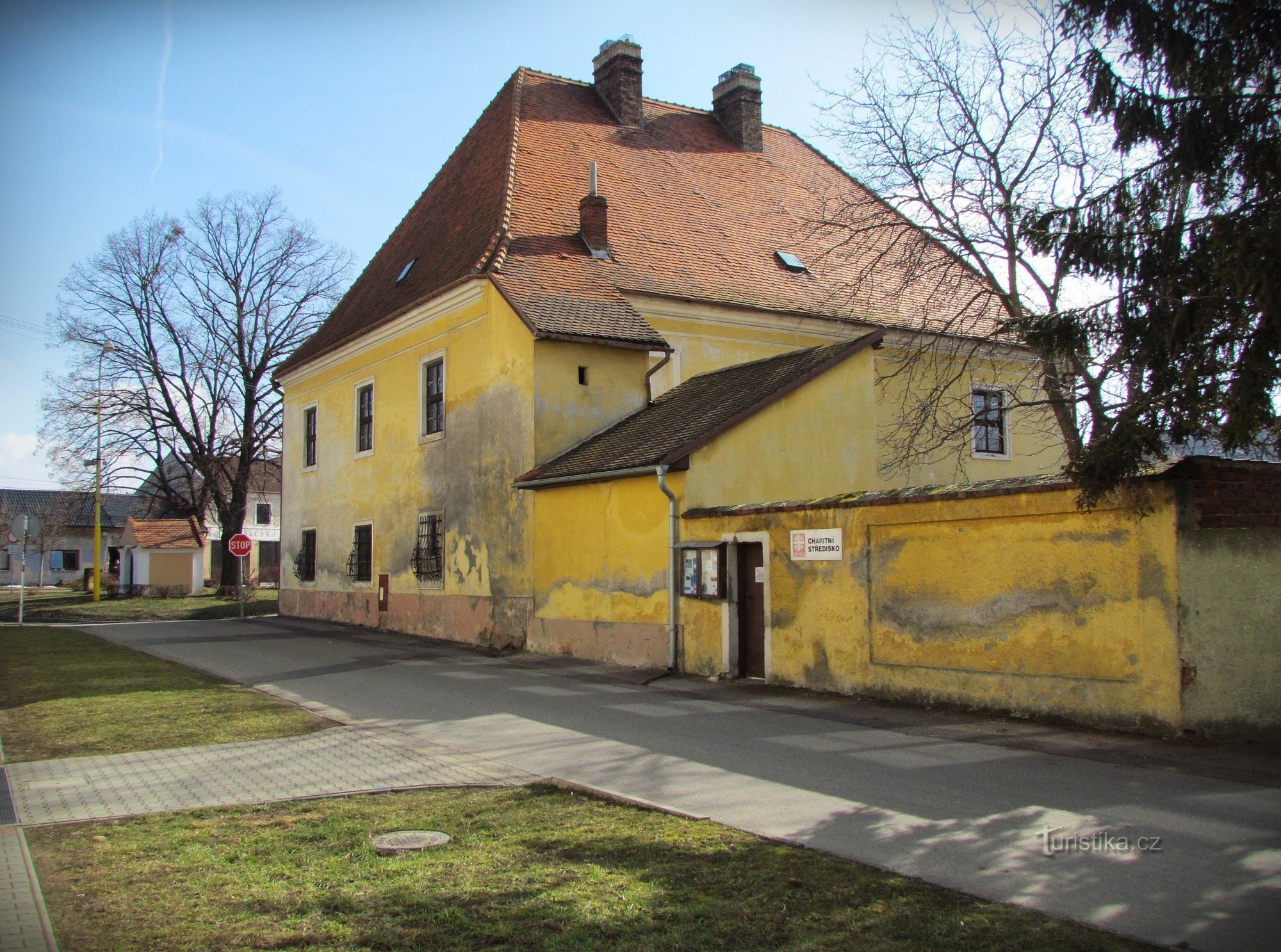 Tlumačov - bâtiment du presbytère