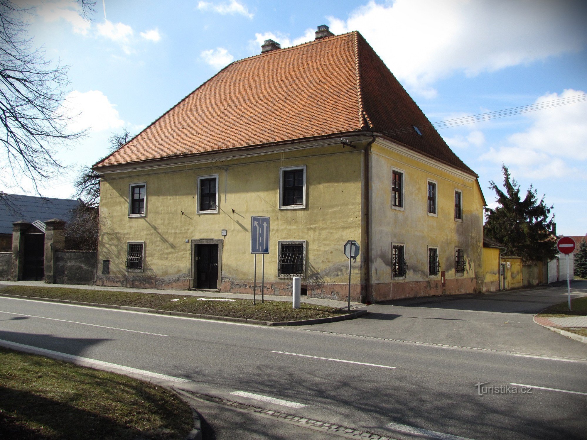 Tlumačov - bâtiment du presbytère