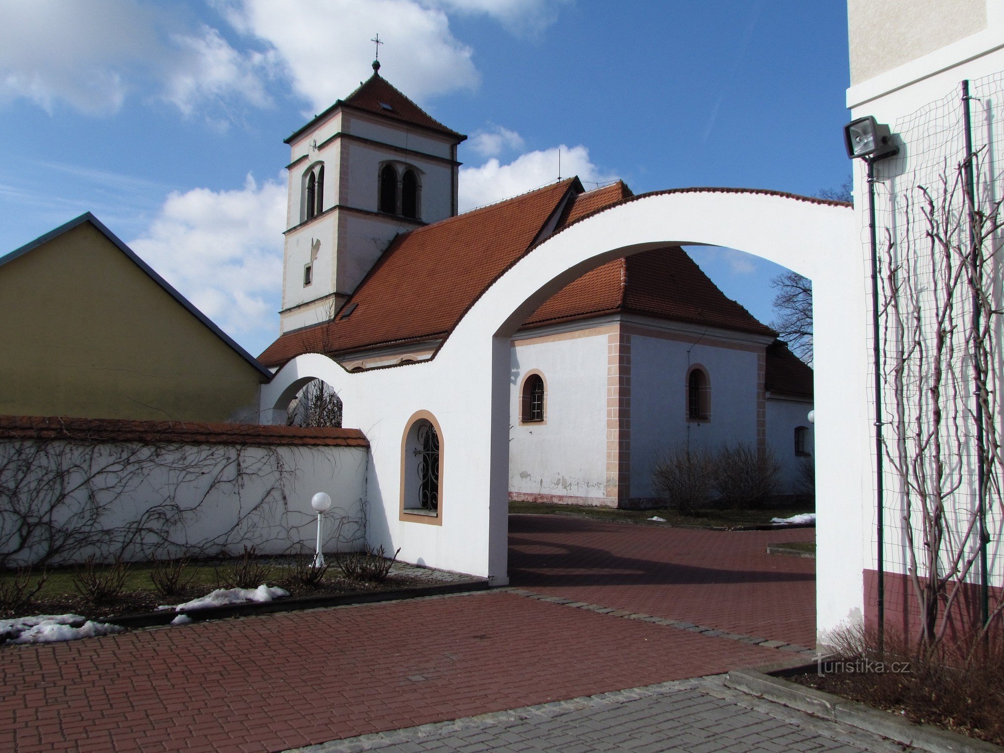 Tlumačov - Szent Márton templom