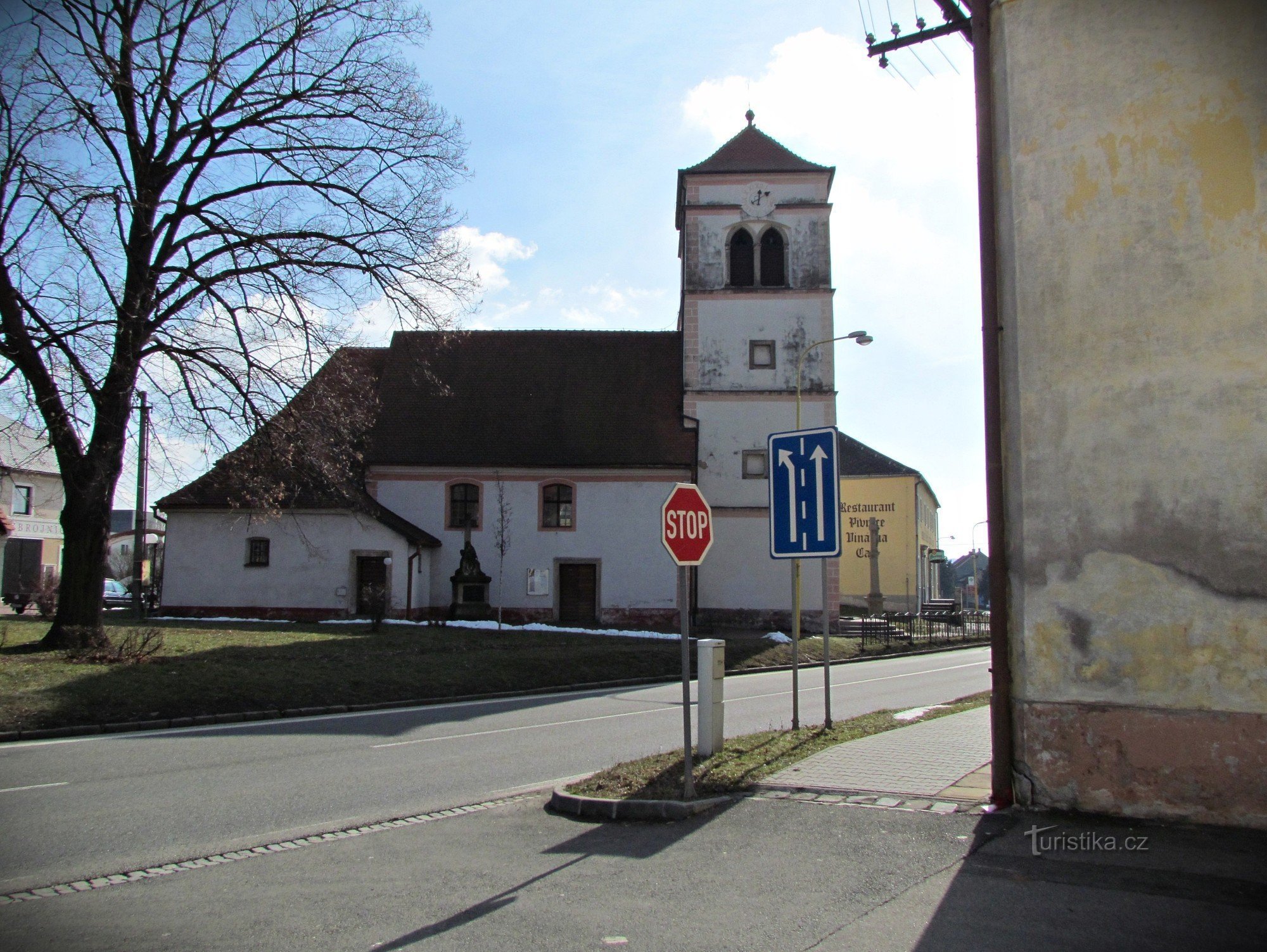 Tlumačov - crkva sv. Martina