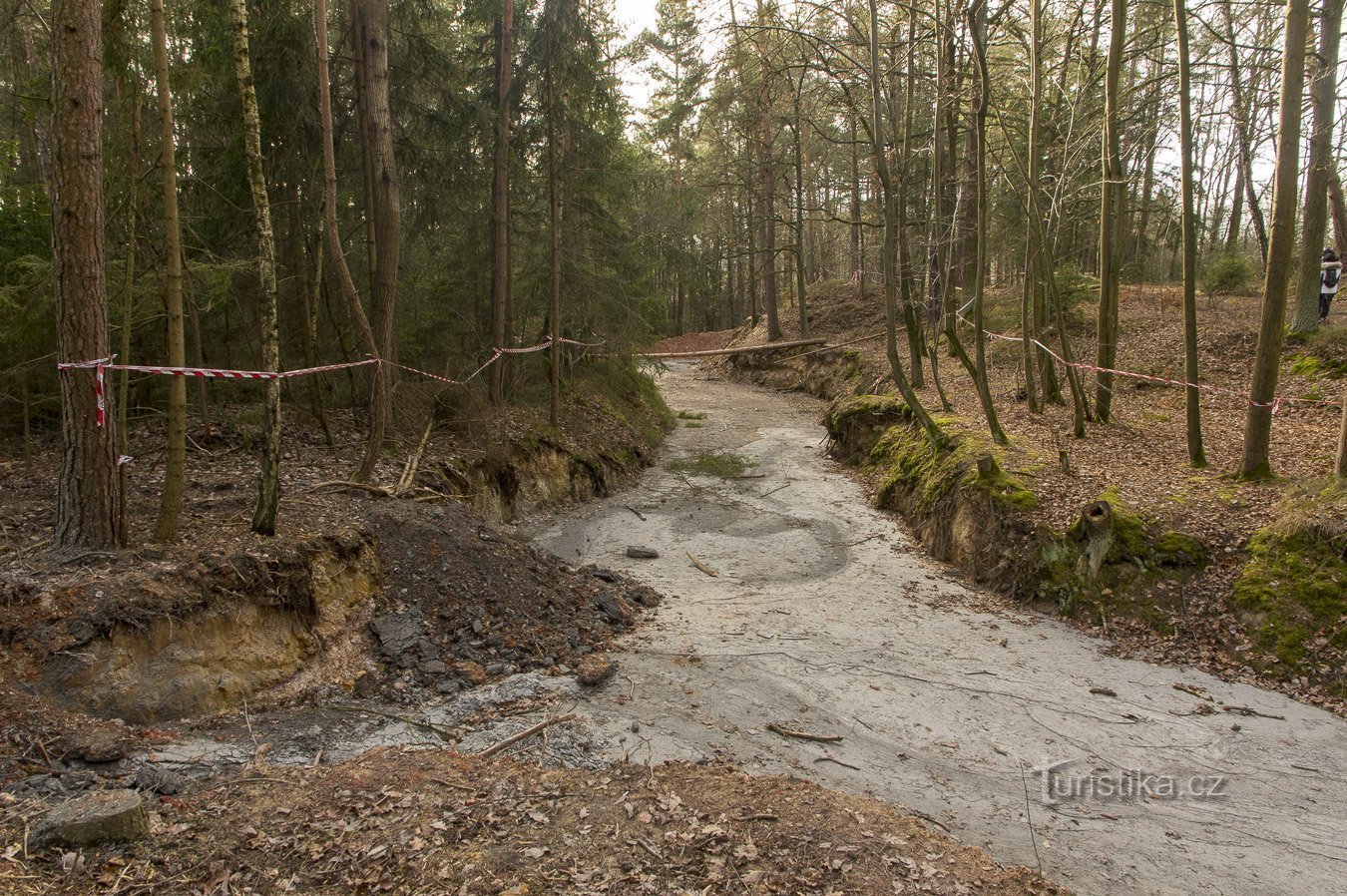 Das ist kein Kaolin, sondern gegossener Beton