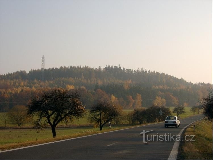 Tobiášův vrch: udsigtspunkt på landet