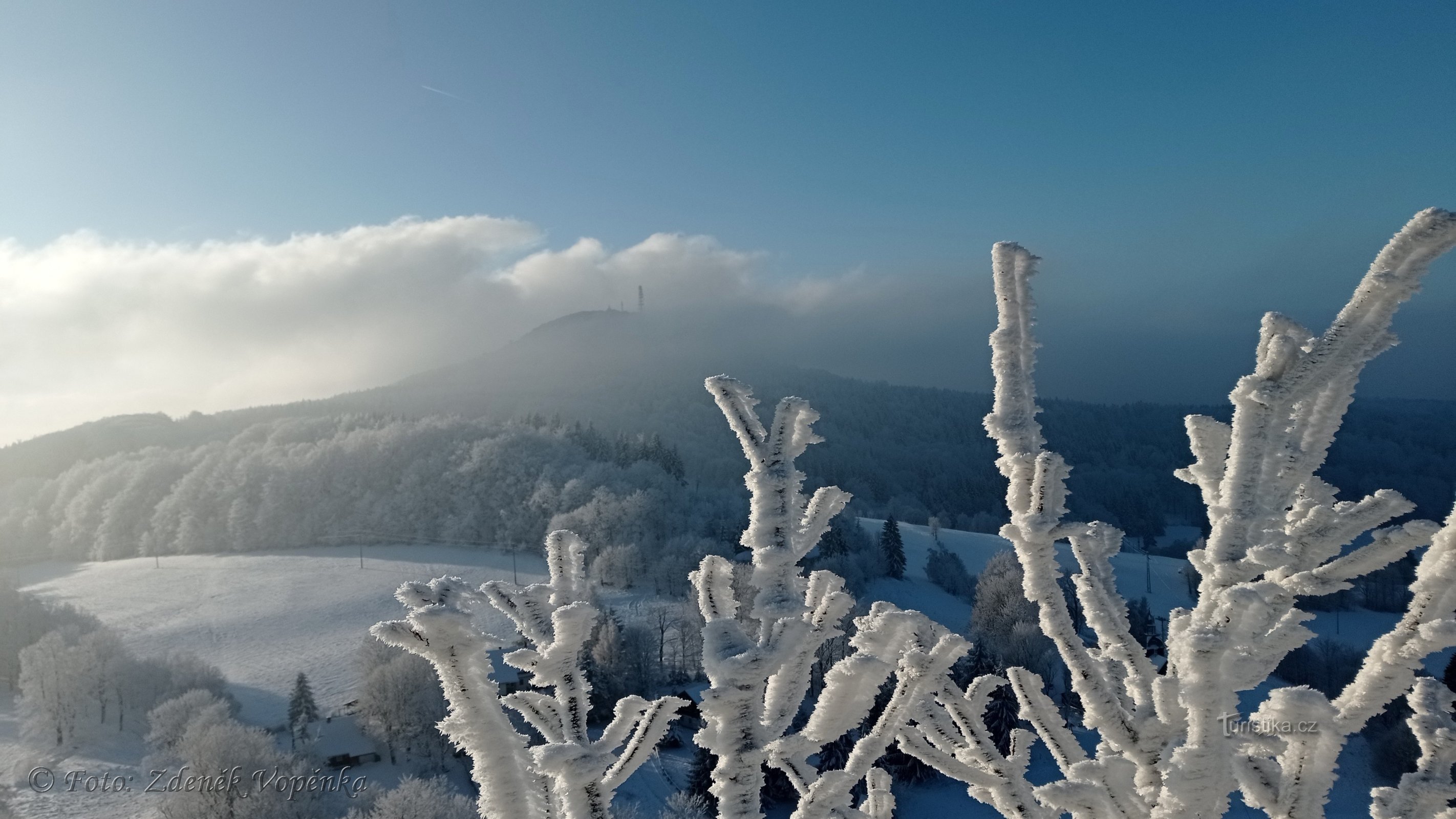 Tolštejn i Jedlová - wycieczka zimowa.