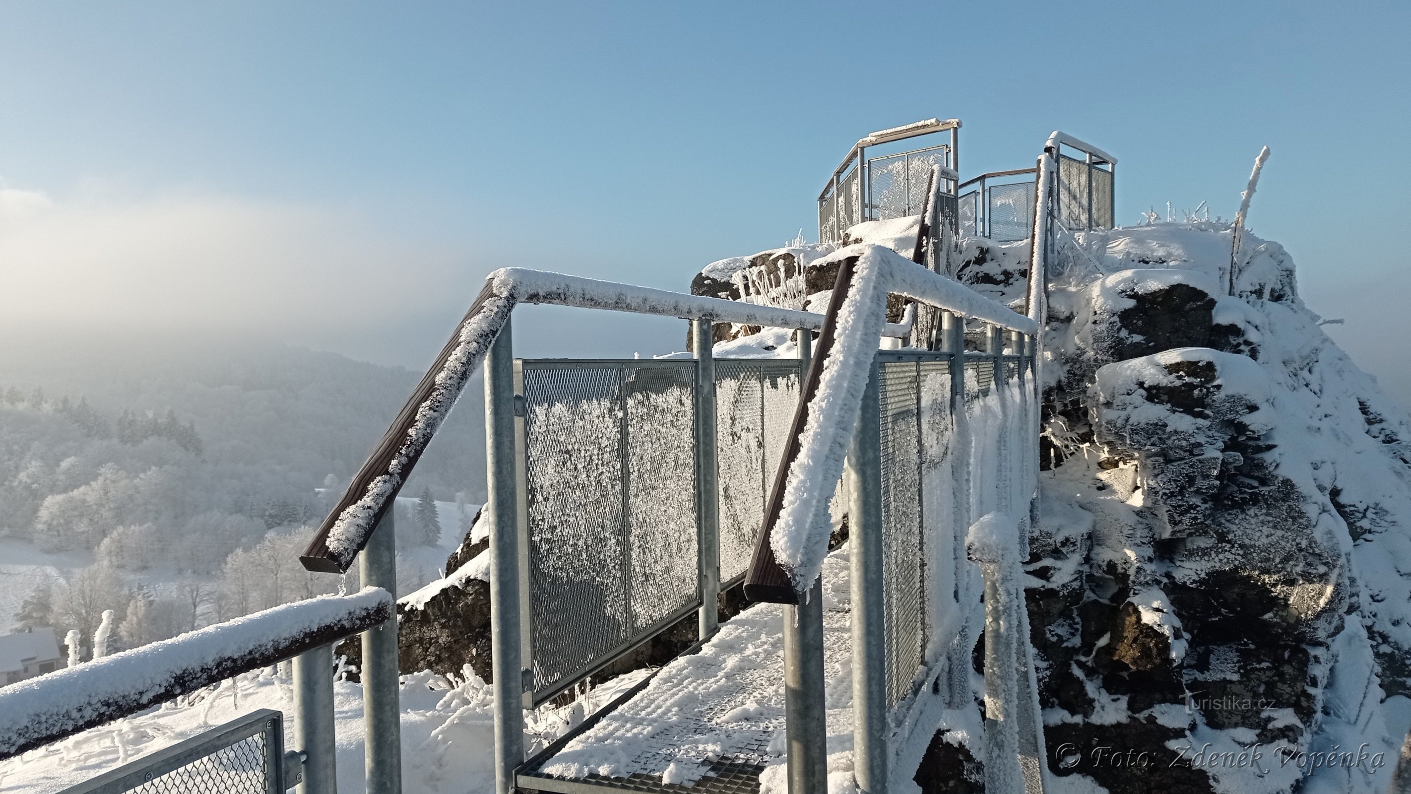 Tolštejn e Jedlová - viaggio invernale.