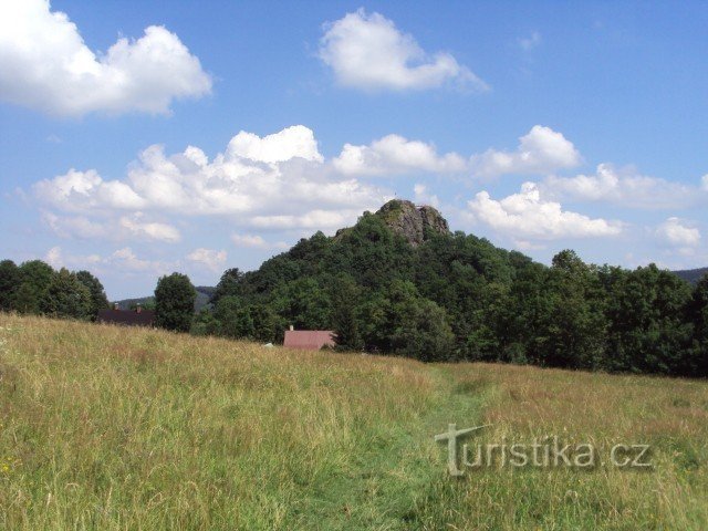 Tolštejn - venant de Jedlová hora