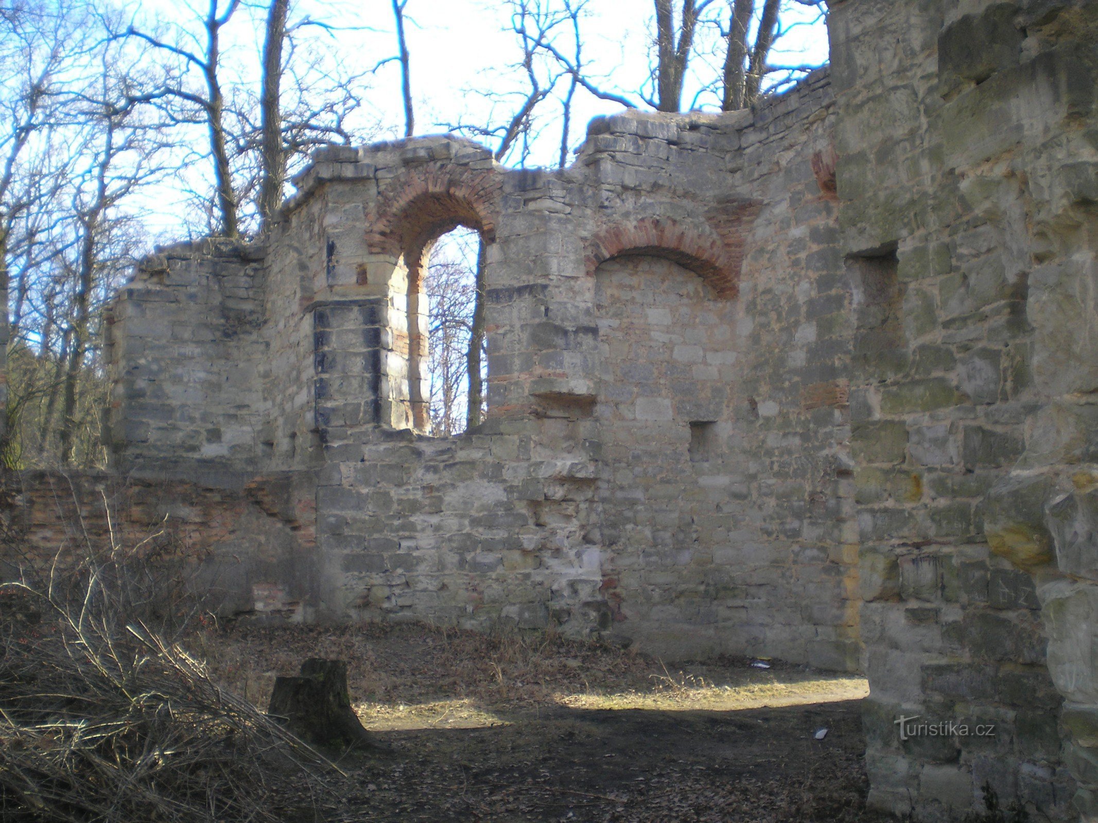 Torso der Kapelle St. Jan Nepomuký