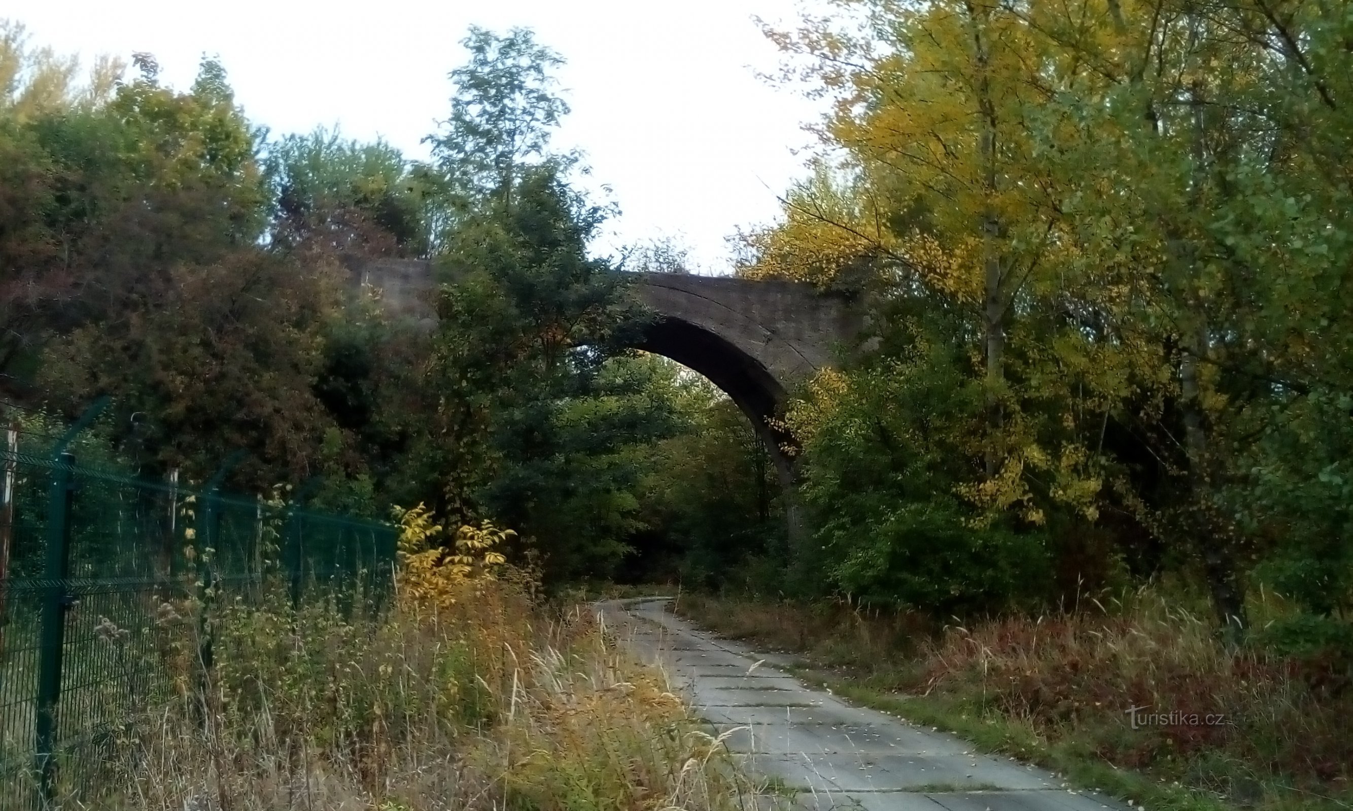 Torso of the bridge on Červeňák II