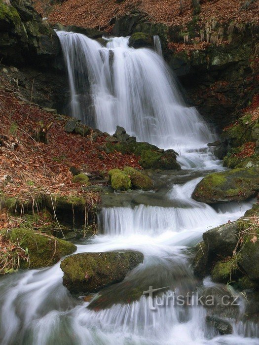 Tošenovský vattenfall - Krásná