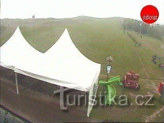 Tošovice - pista de bobsled (foto da webcam)