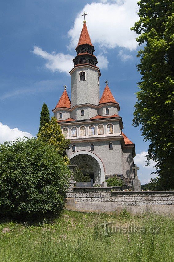 Tošovice - Kyrkan St. Martin