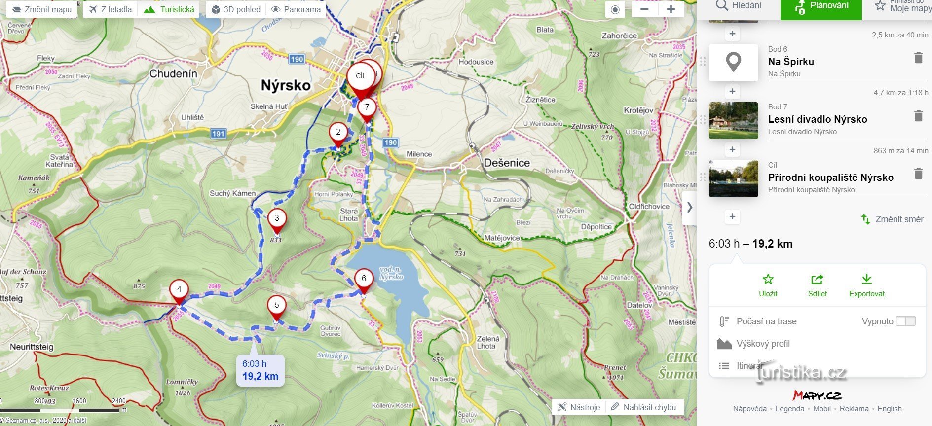 Wanderungen rund um Nýrsk