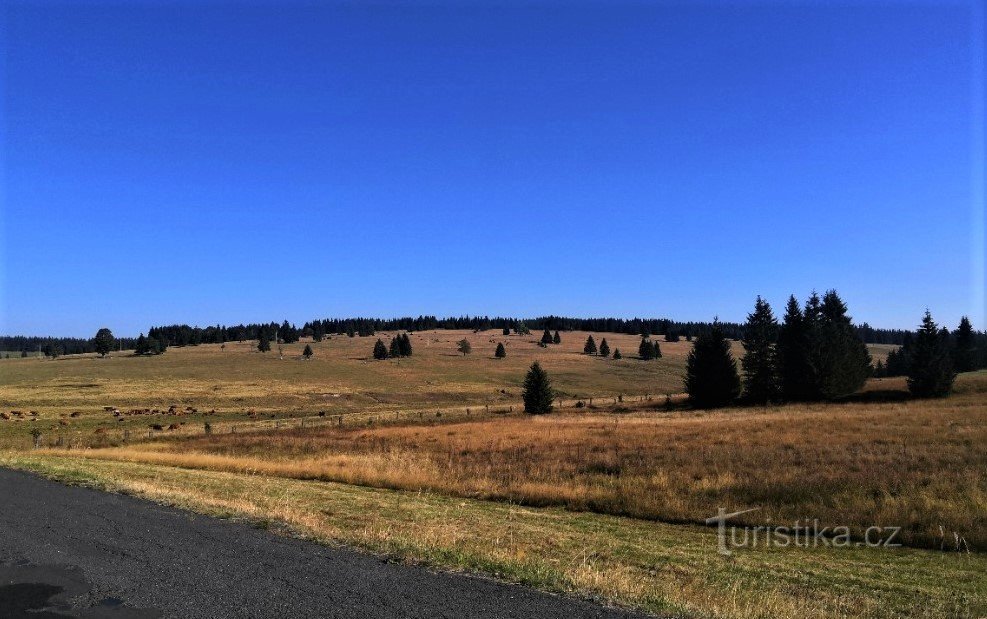 Vagando pelas montanhas de minério - Přebuz - Horní Blatná - etapa 3.