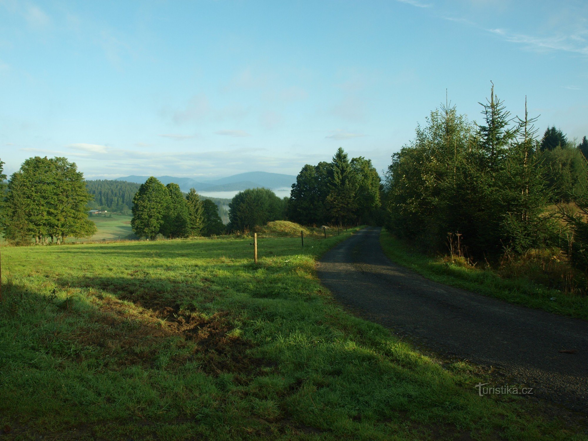 Passeggiate nella Selva Boema - Plechý, Trojmezí, Trístoličník, Moldava fredda e calda, Kubova Huť