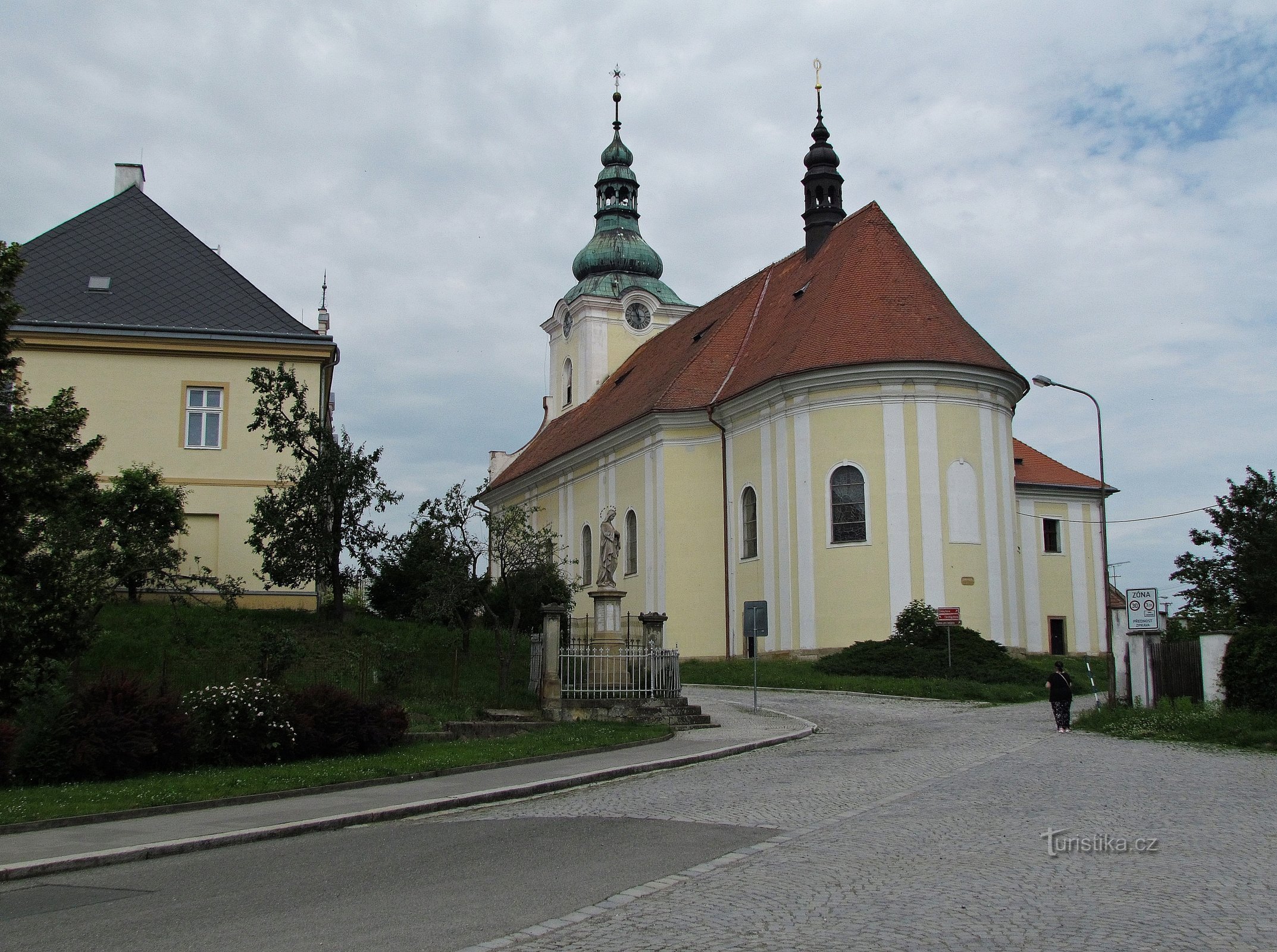 Tovačovský kostel sv.Václava