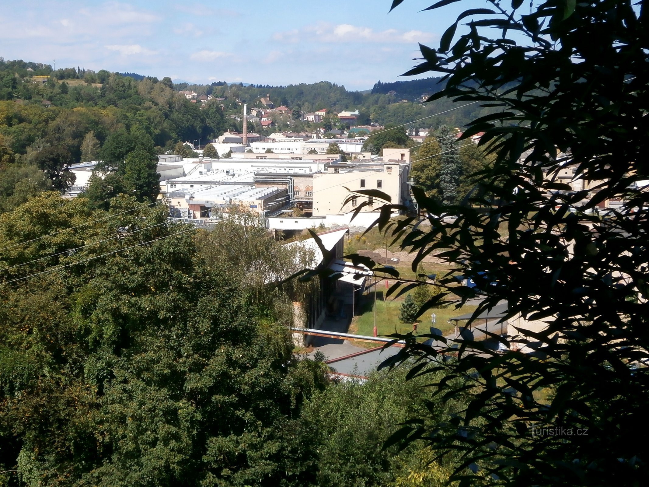 Fabrieksgebouw in Sychrov (Úpice, 24.8.2016/XNUMX/XNUMX)