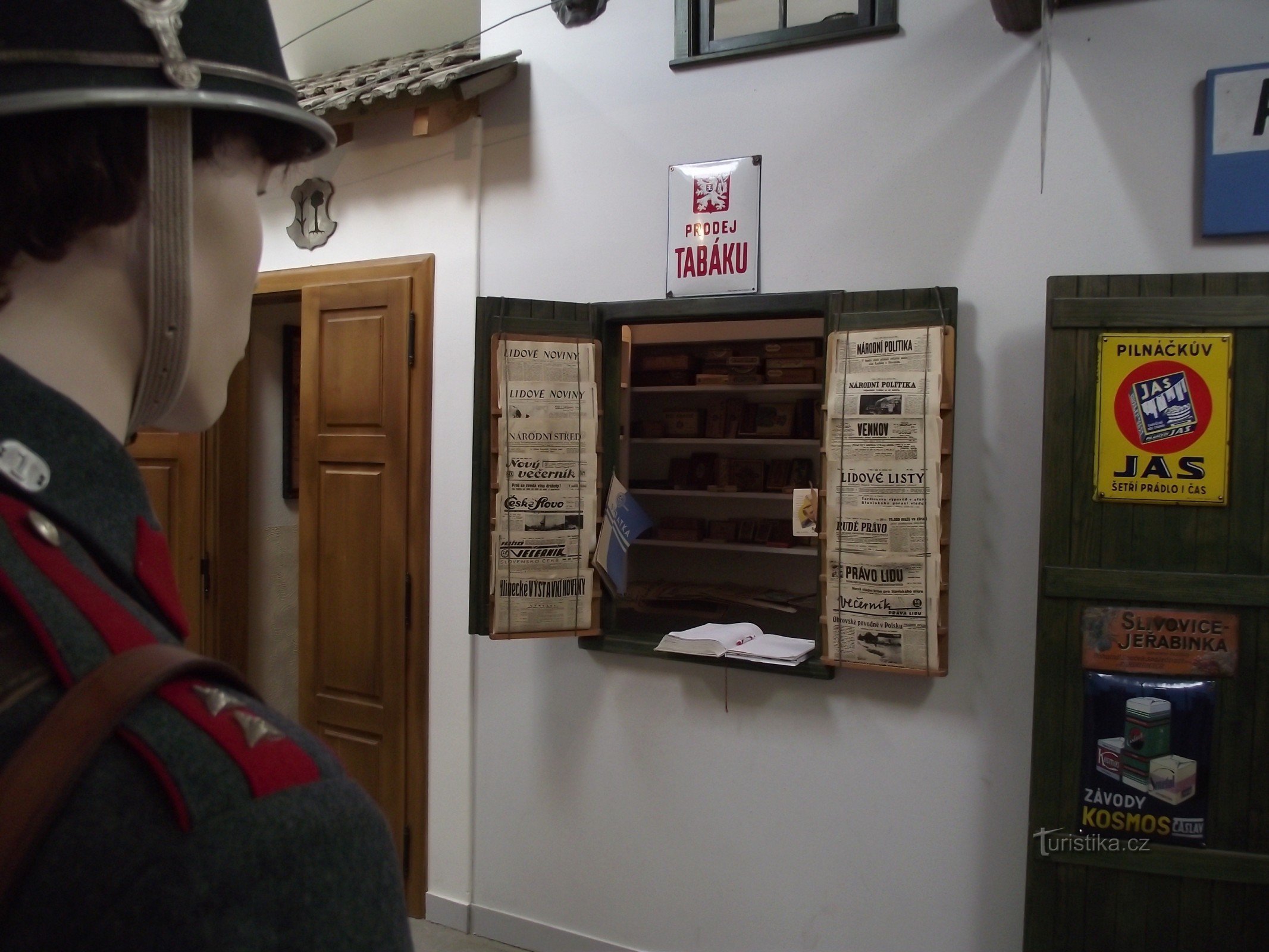 tobacconist in the museum in Svratka