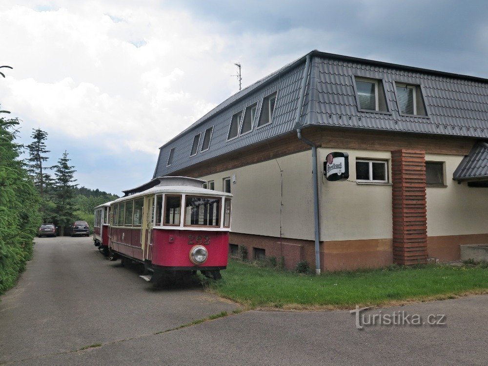 tramvai la Vrchoviny în Podomi