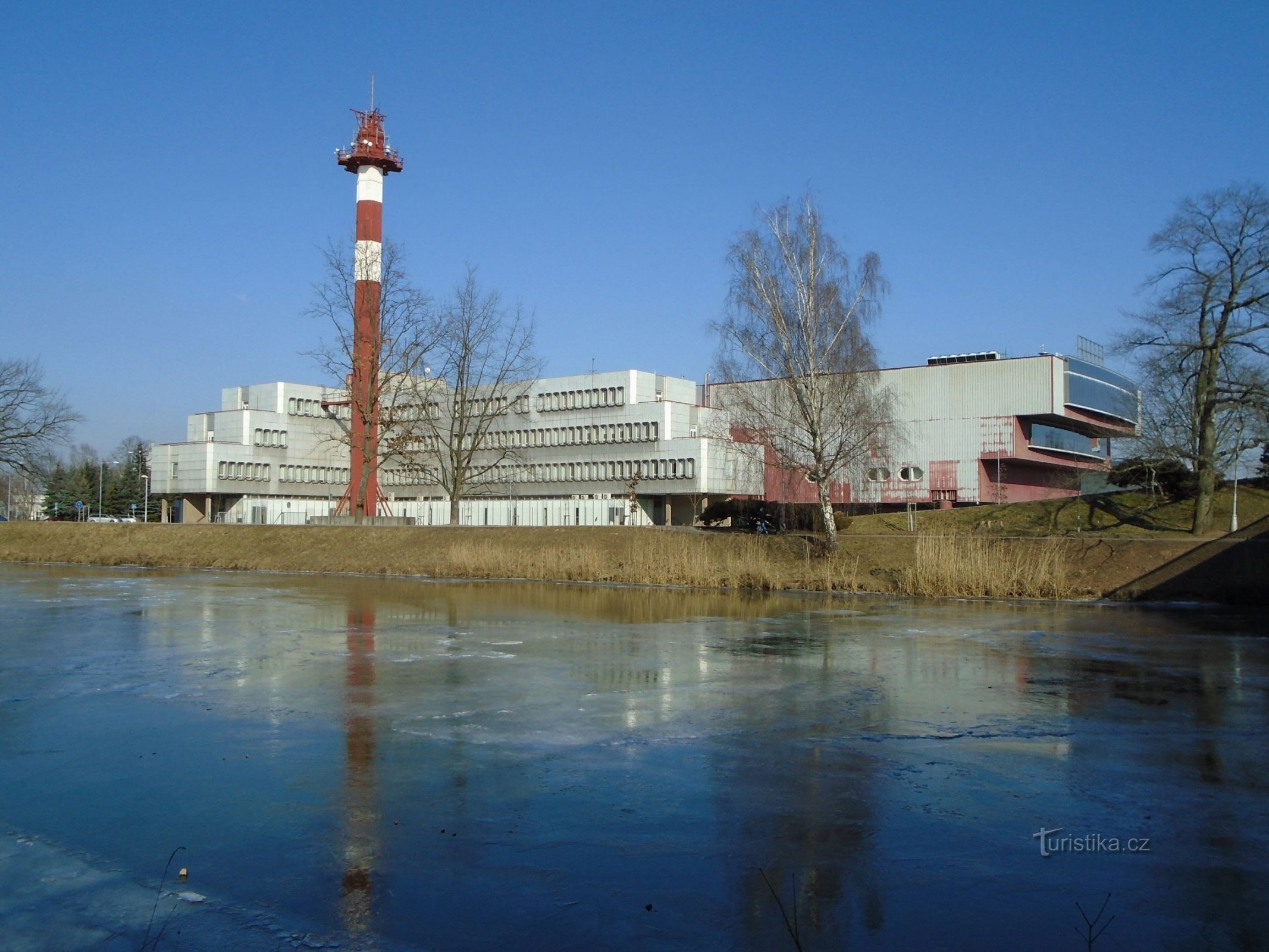 Tranzitní telefonní ústředna (Hradec Králové, 25.2.2018)