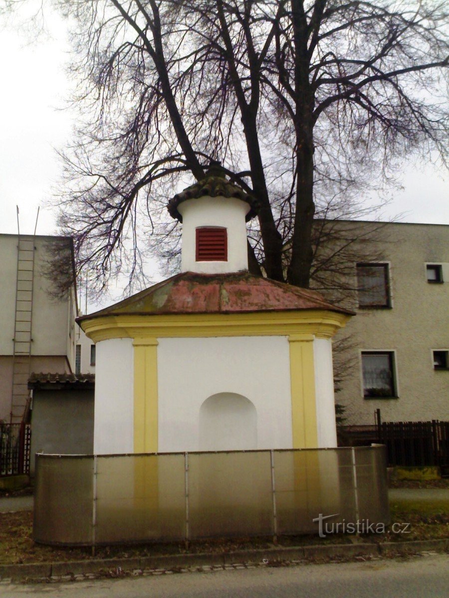 Třebechovice p/ Orebem - capilla de St. Juan el Bautista