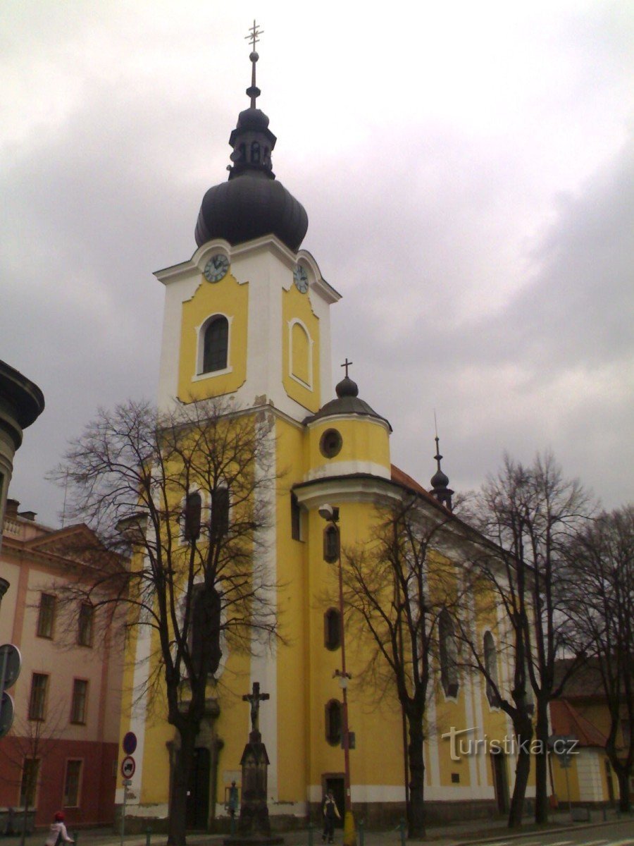 Třebechovice p/Orebem - kyrkan St. Andrew