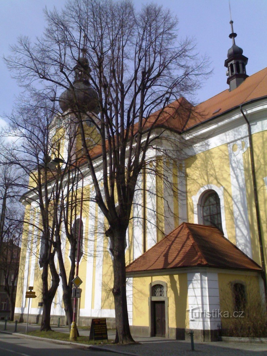 Třebechovice p/Orebem - kościół św. Andrzej
