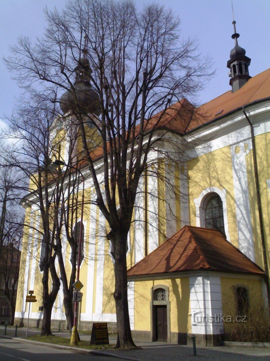 Třebechovice p/Orebem - Kirche St. Andreas