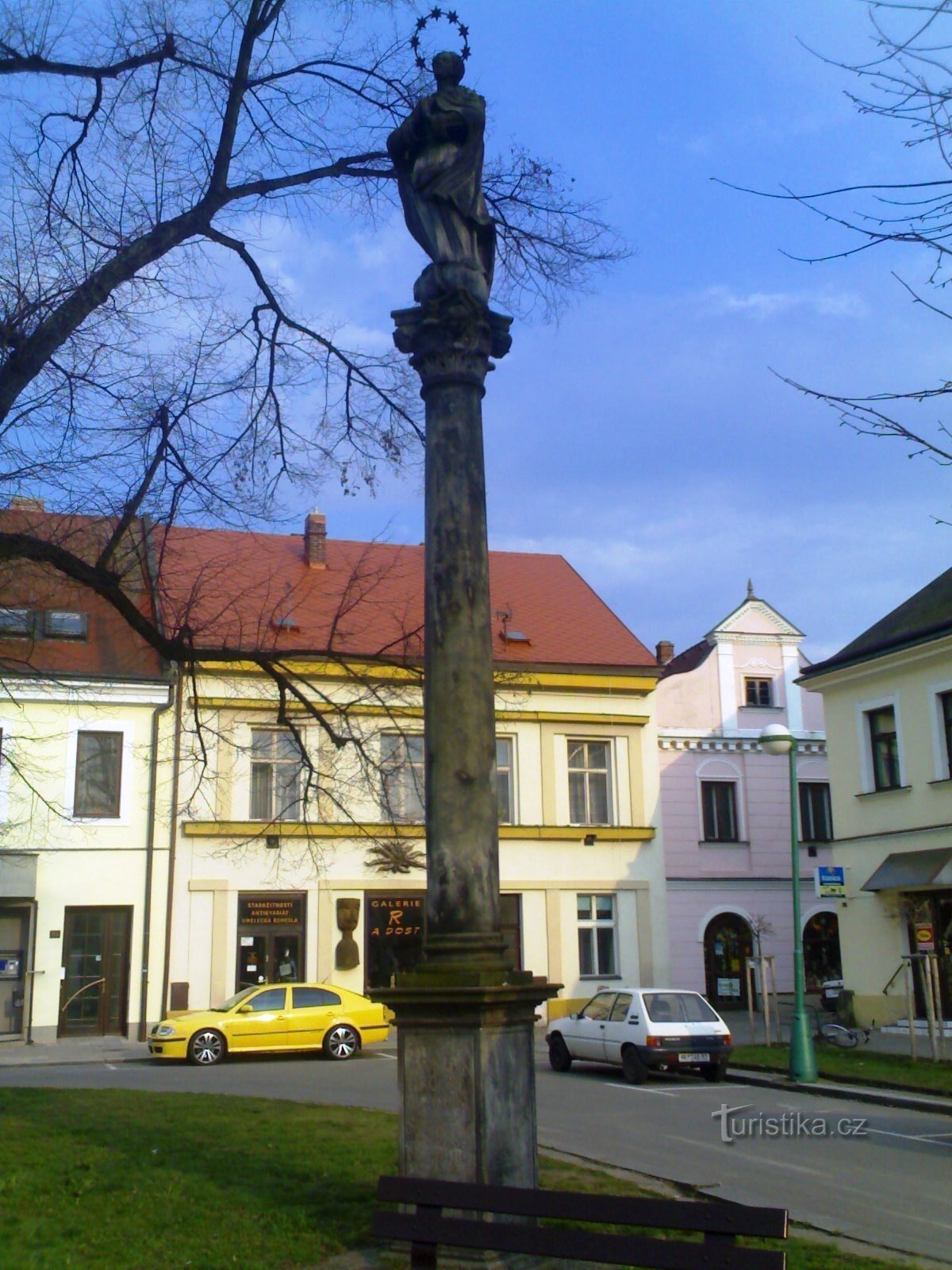 Třebechovice p/Orebem - Pestsäule der Jungfrau Maria