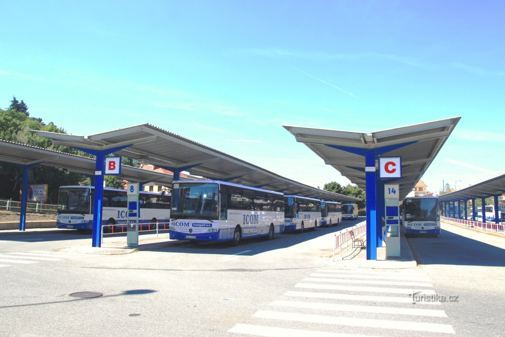 Třebíč - autobusové nádraží