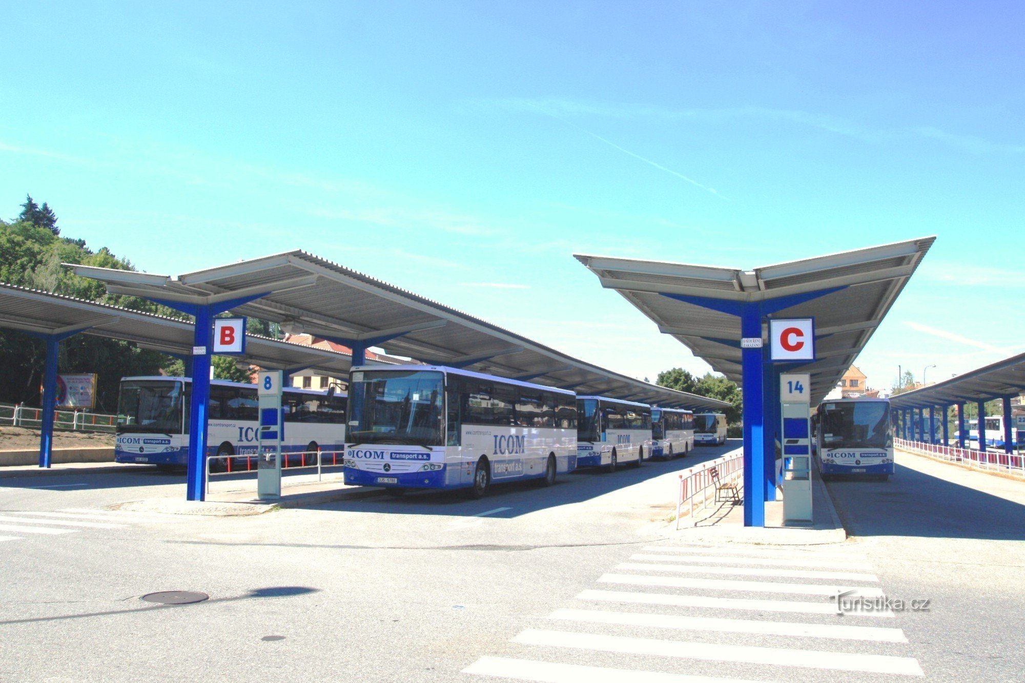 Třebíč - estación de autobuses