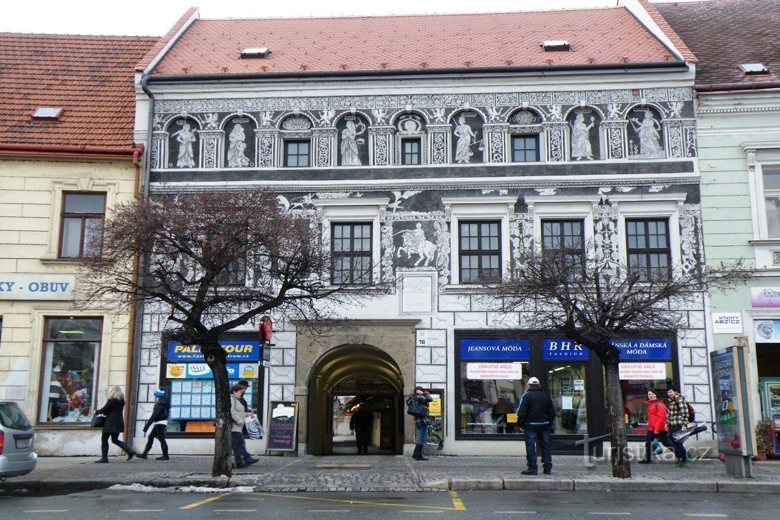 Třebíč, Schwarzes Haus