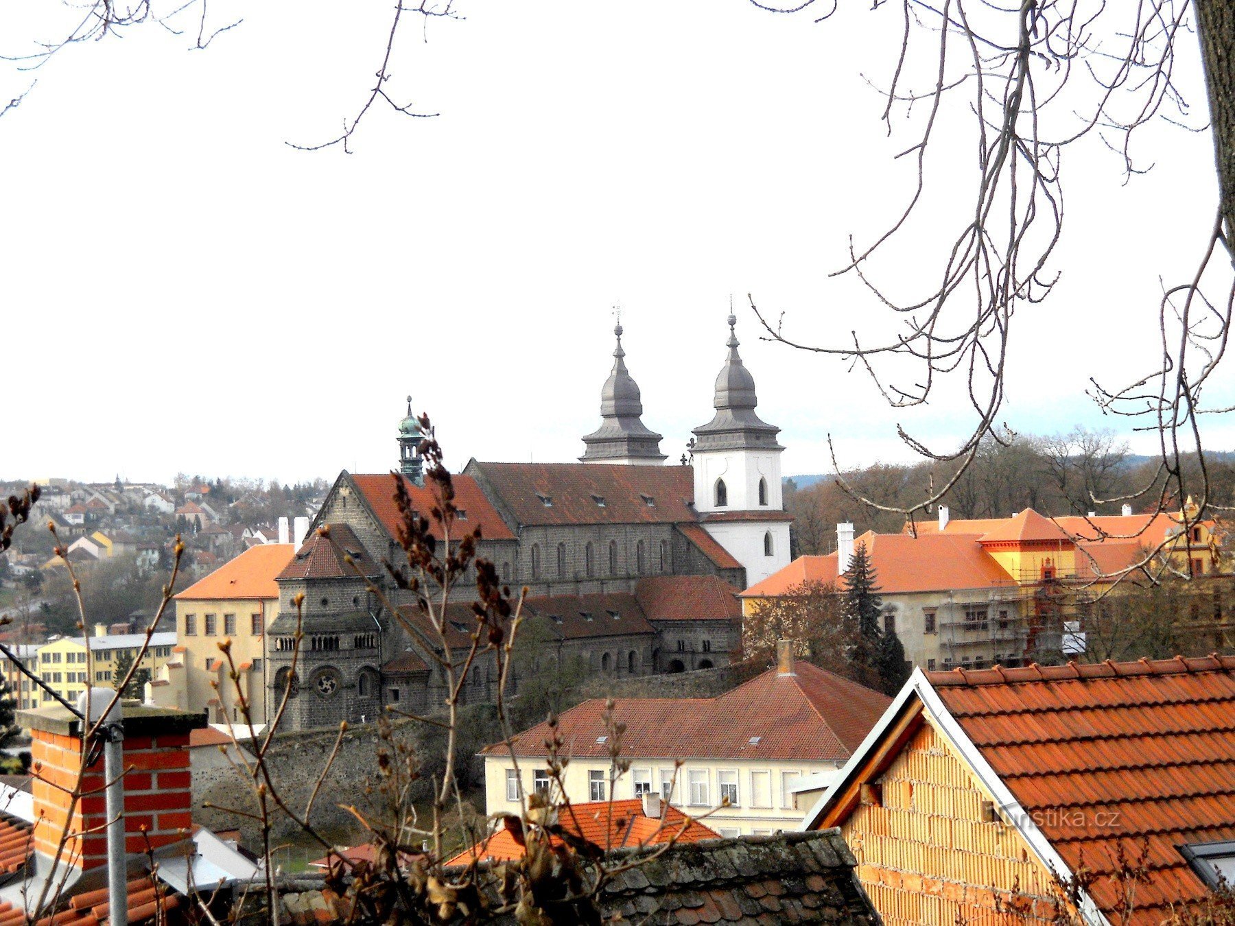 Třebíč - il centro storico della città