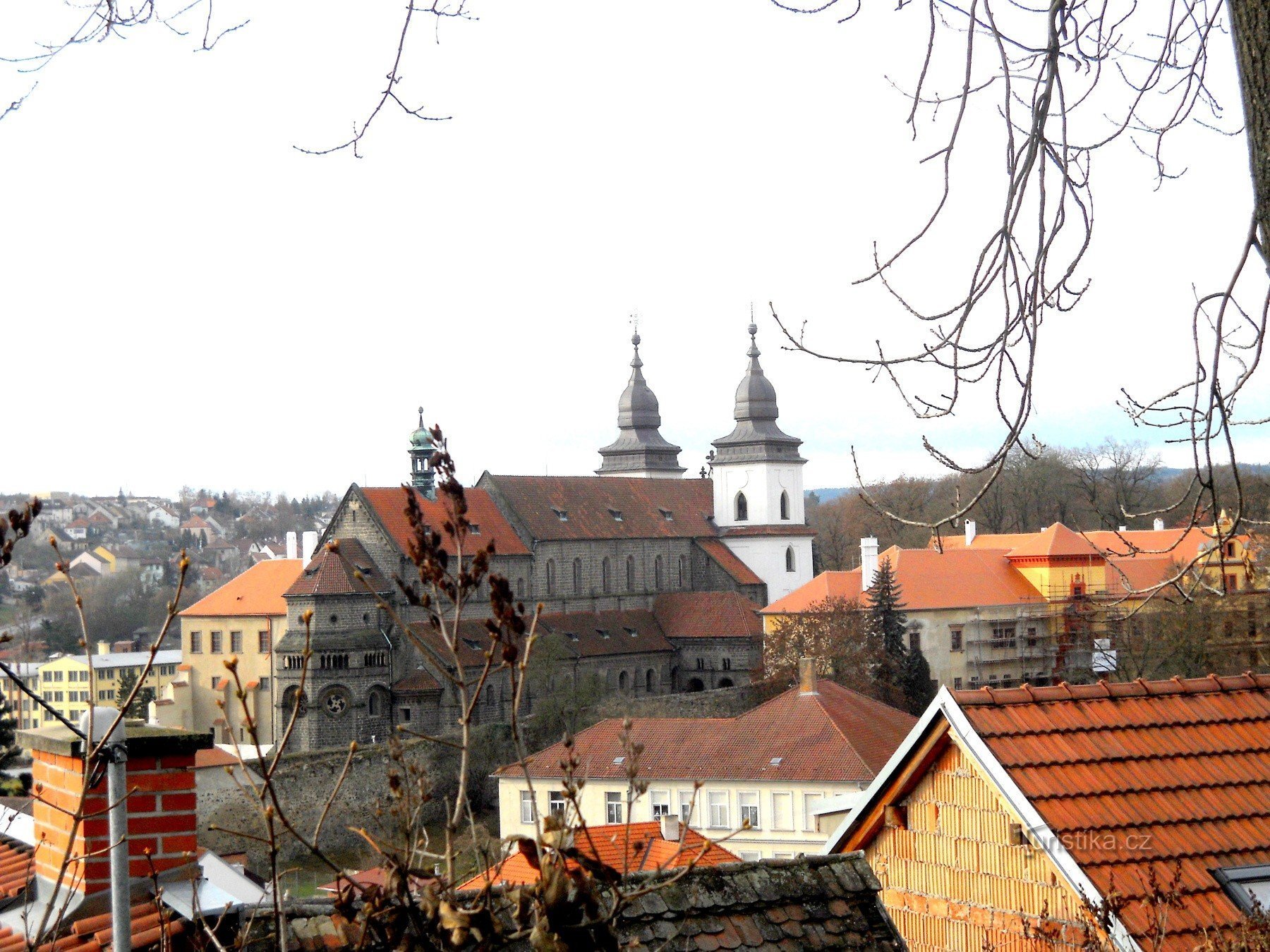 Třebíč - le centre historique de la ville