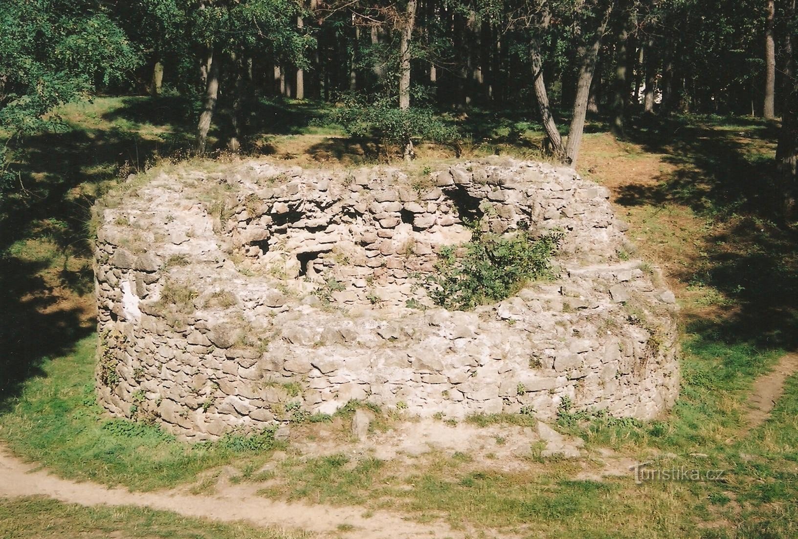 Třebíč - Kruhová bašta na Hrádku