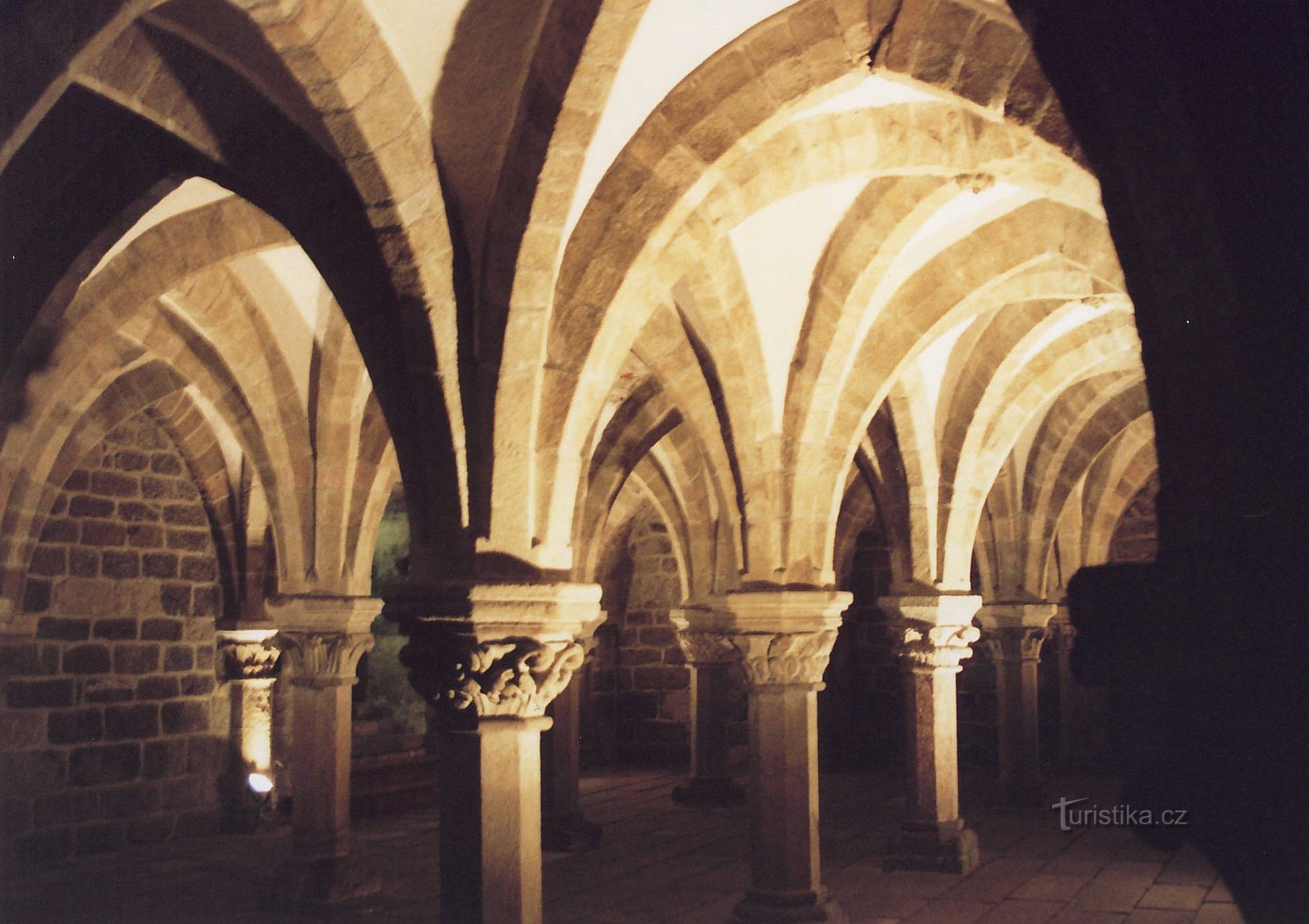 Třebíč – cripta románica