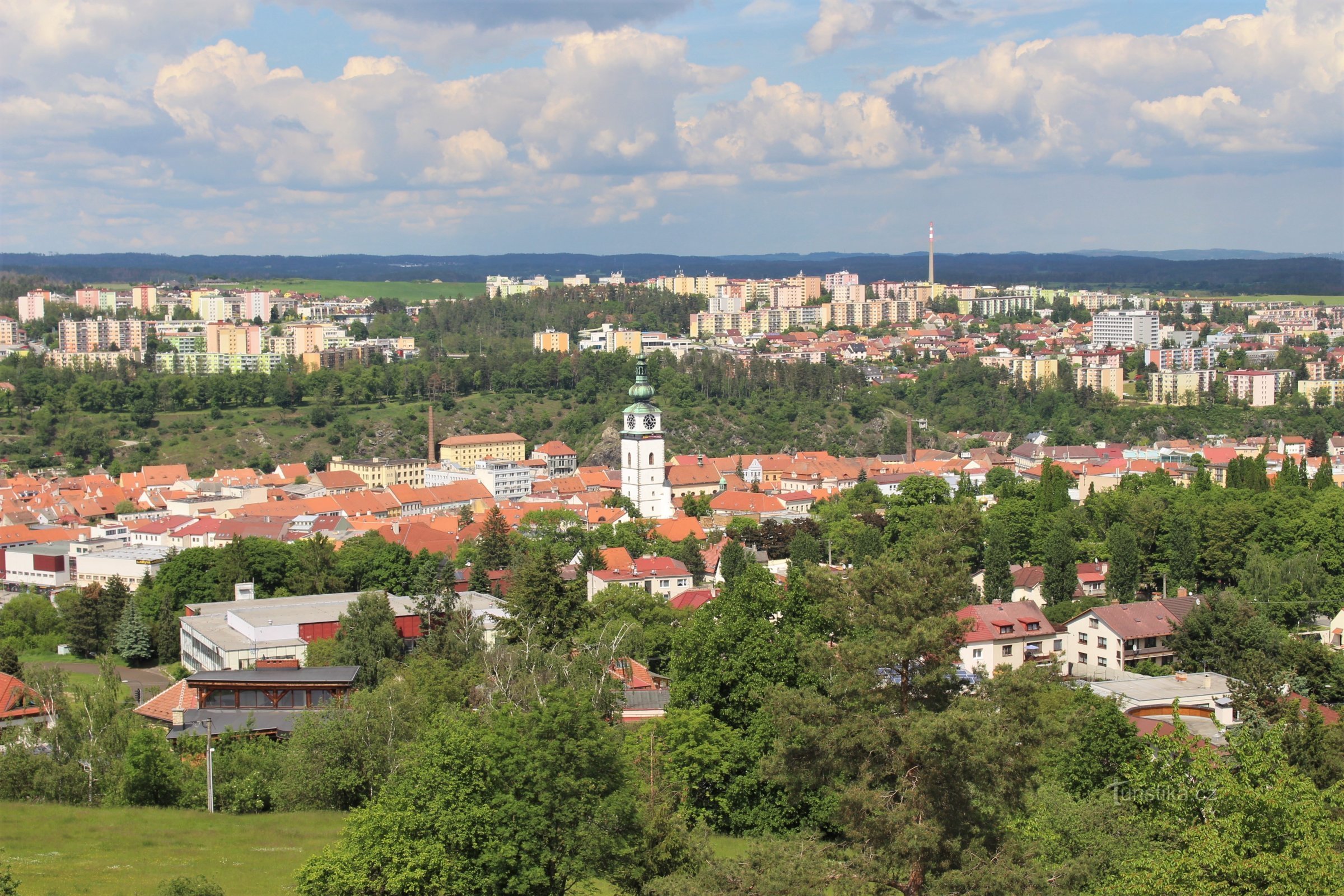 Třebíč - Kostelíček reservoir