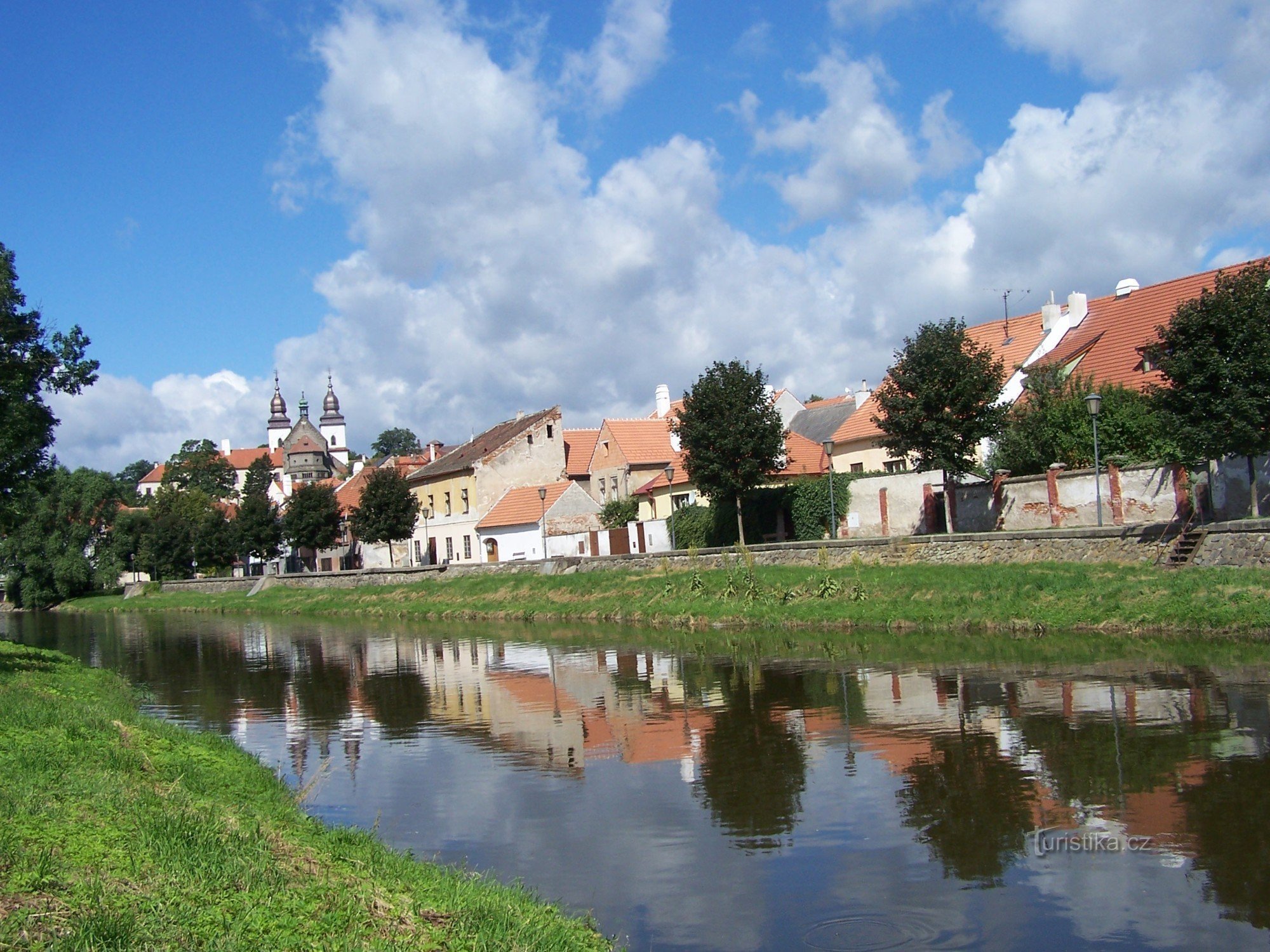 Třebíč ist eine jüdische Stadt am linken Ufer des Flusses Jihlava