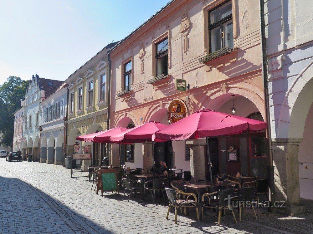 Třeboň – Březanova-gatan