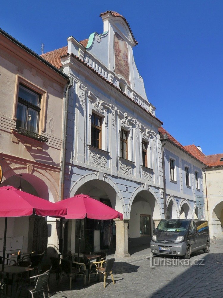 Třeboň – calle Březanova